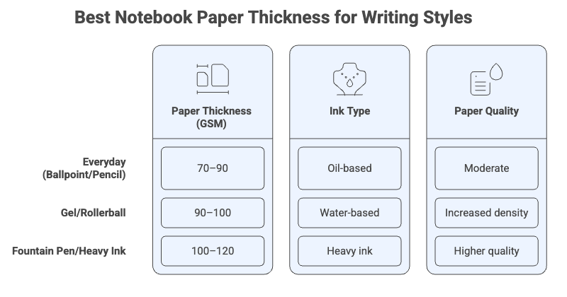 Best Notebook Paper Thickness