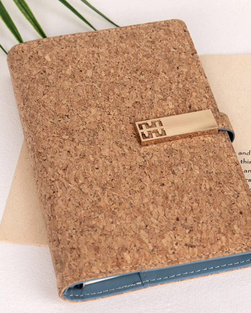 wooden note book